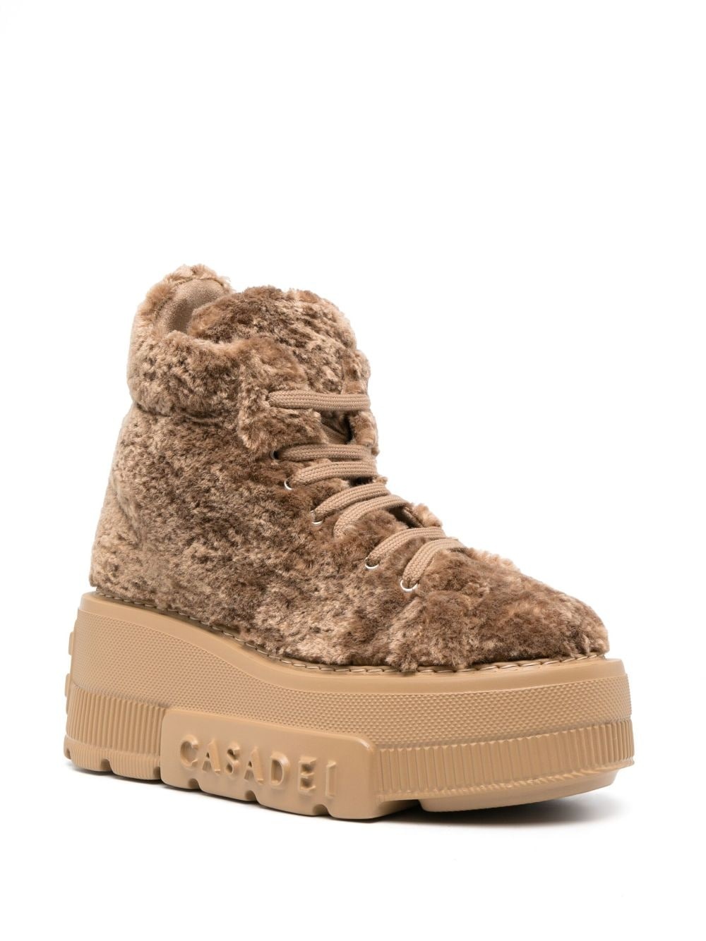 Nexus fleece-texture sneakers - 2
