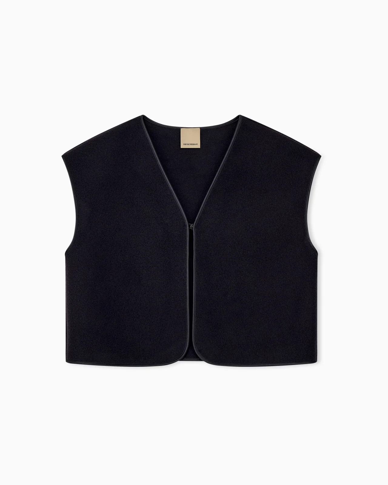 VEST IN VIRGIN WOOL CLOTH BOTEH CAPSULE - 1