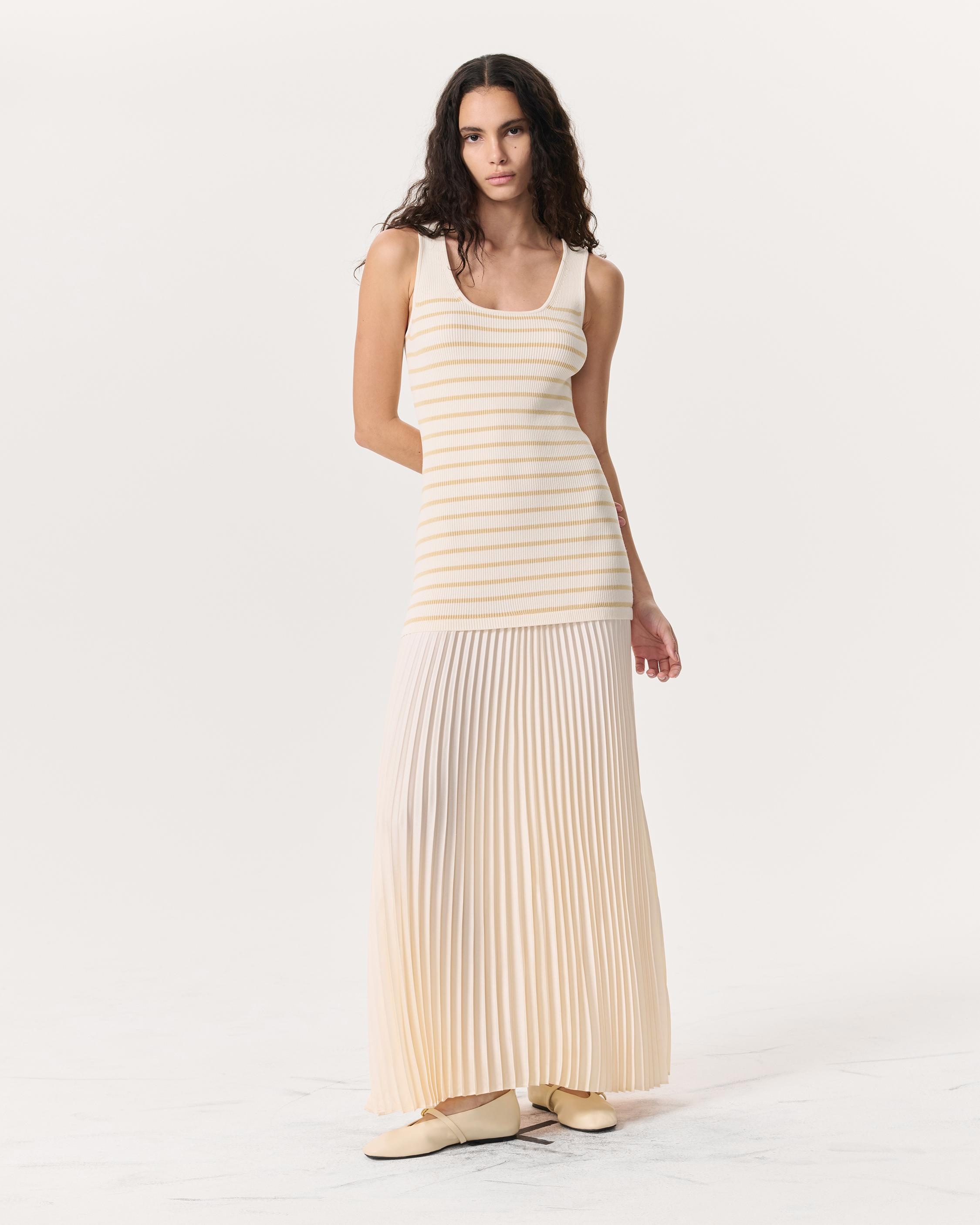 Millie Striped Tank Maxi Dress - 2