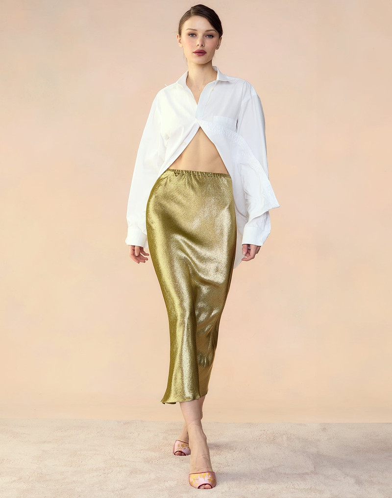 CYNTHIA ROWLEY Shimmering Siren Skirt outlook