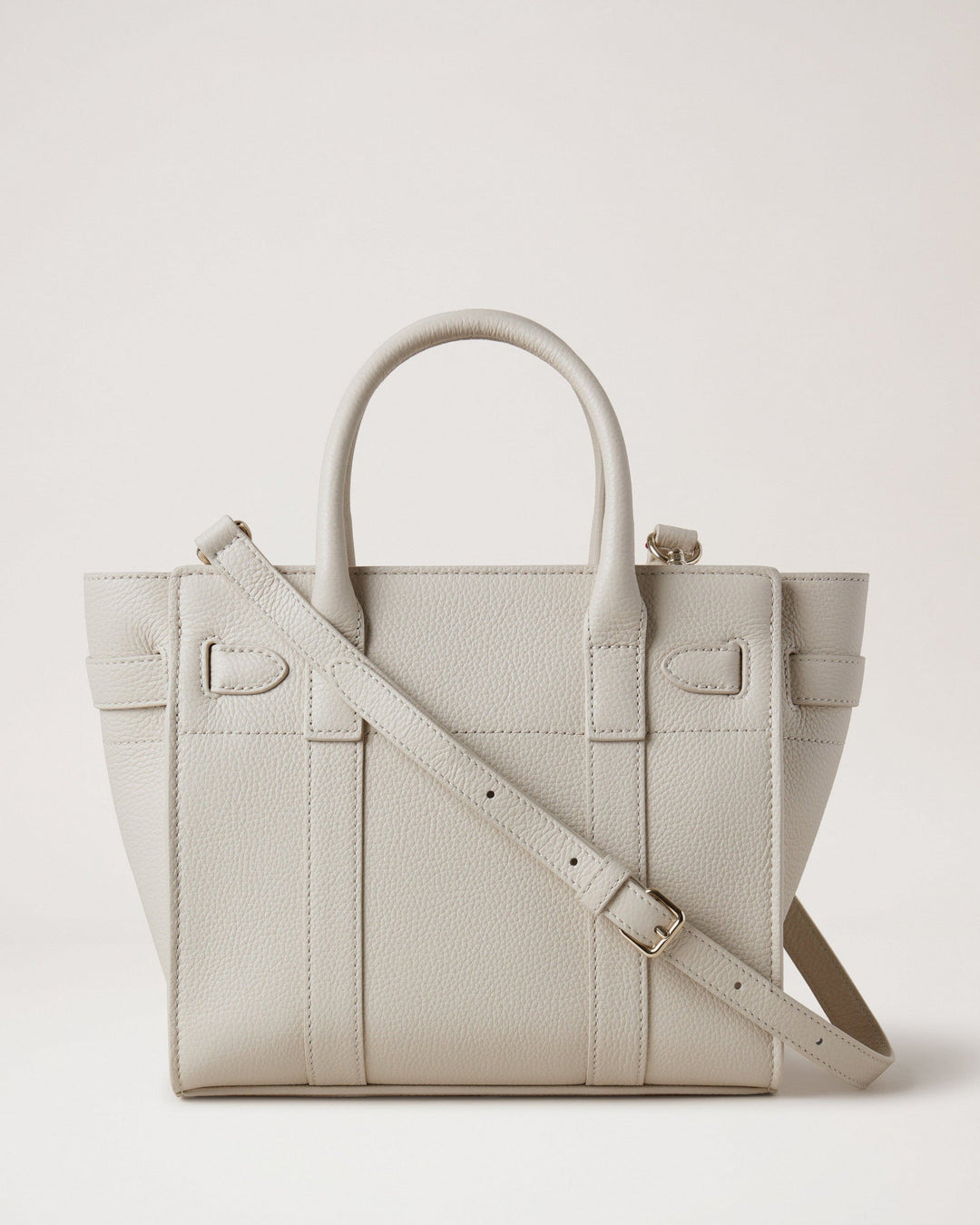 Mini Zipped Bayswater Chalk Small Classic Grain - 3