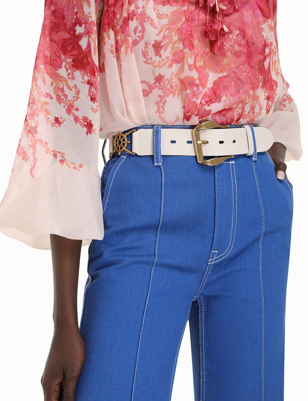 NAUTICAL WIDE WAIST BELT - 2