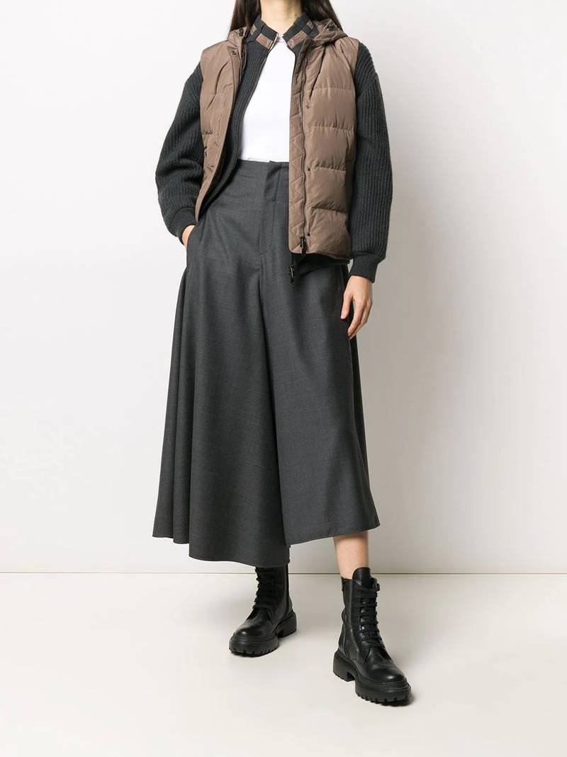 Brunello Cucinelli monili-embellished knit top outlook