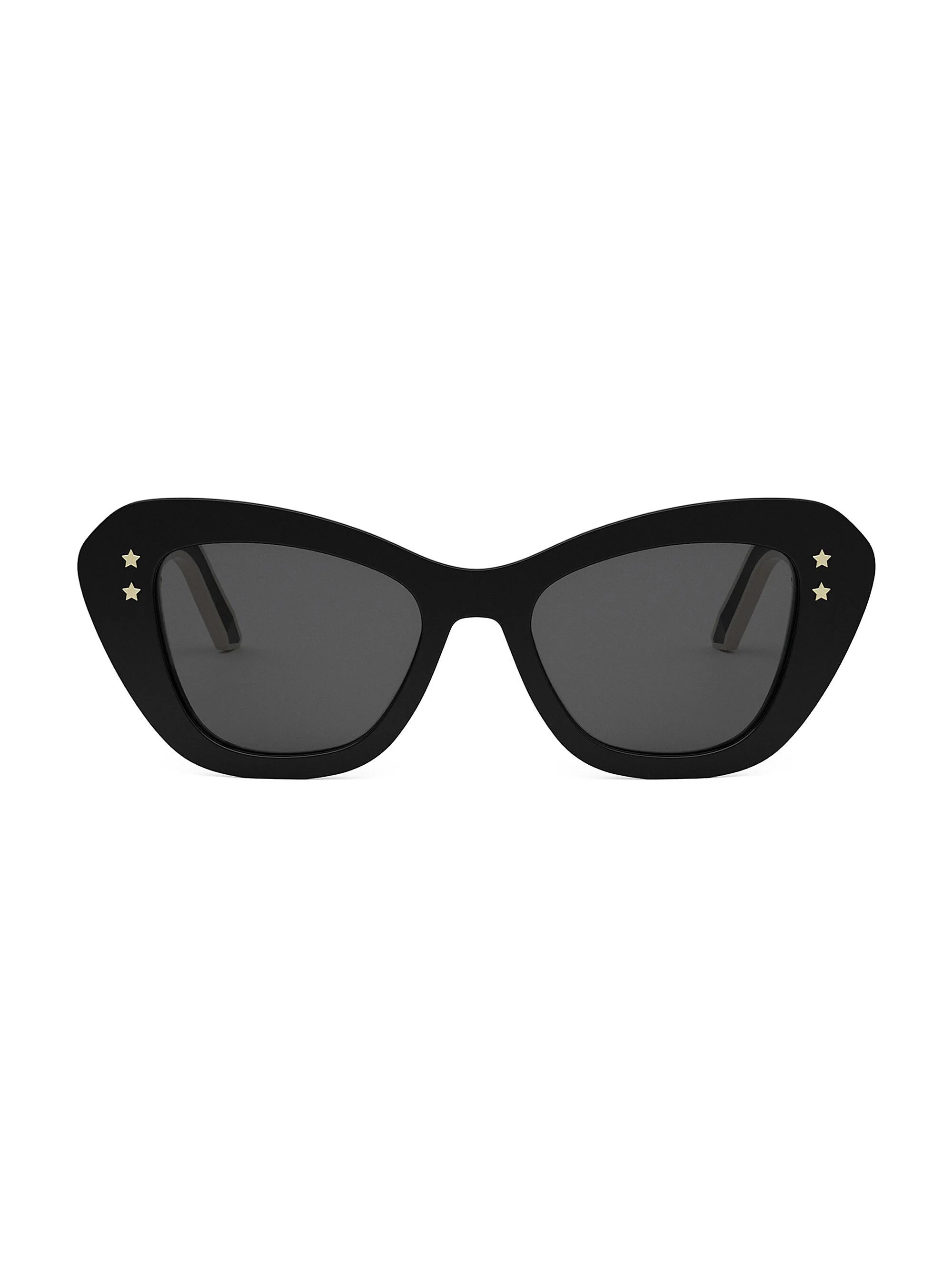 Women's DiorPacific B3U Butterfly Sunglasses - Dark Grey Black - 1