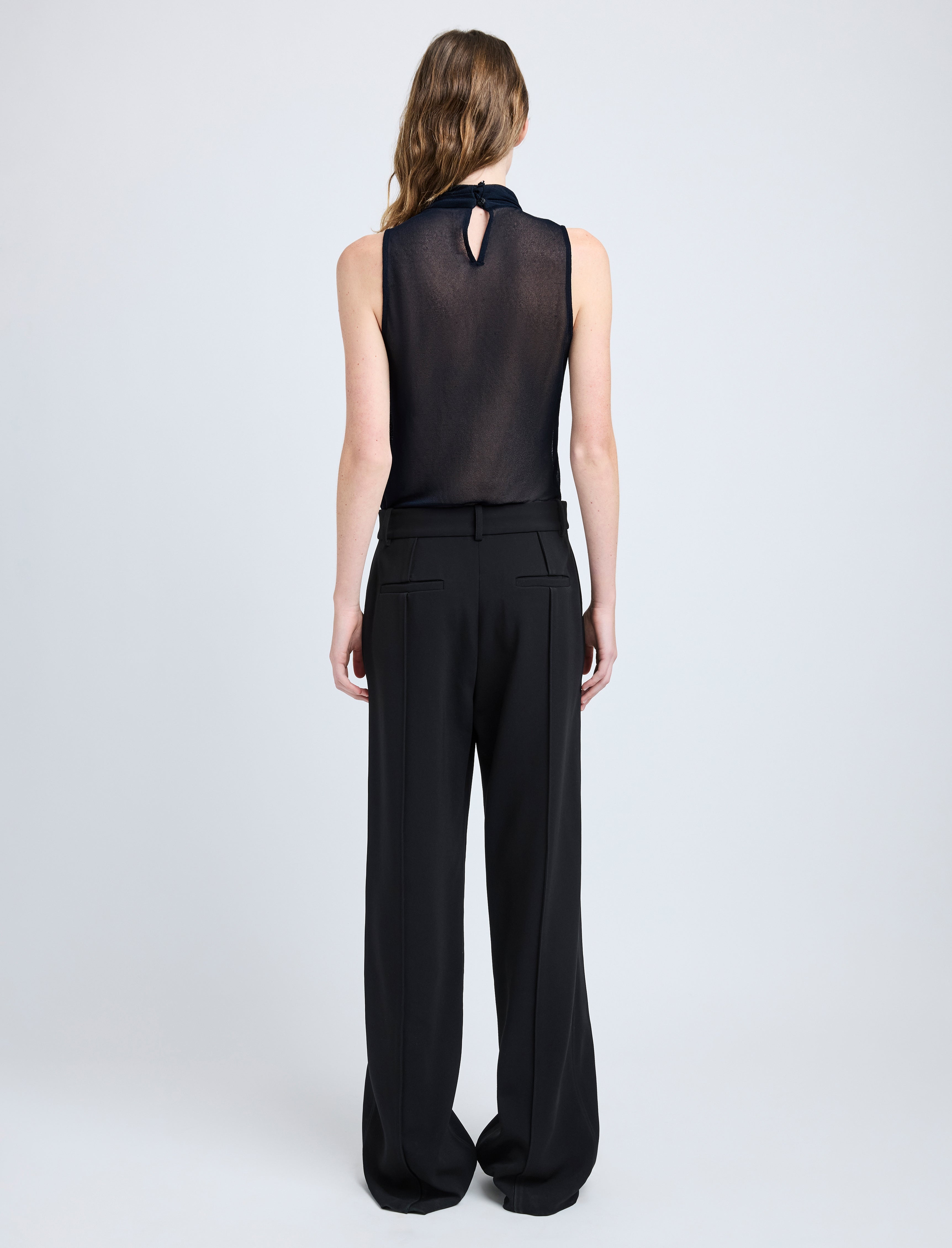 Sage Top in Crepe Jersey - 5