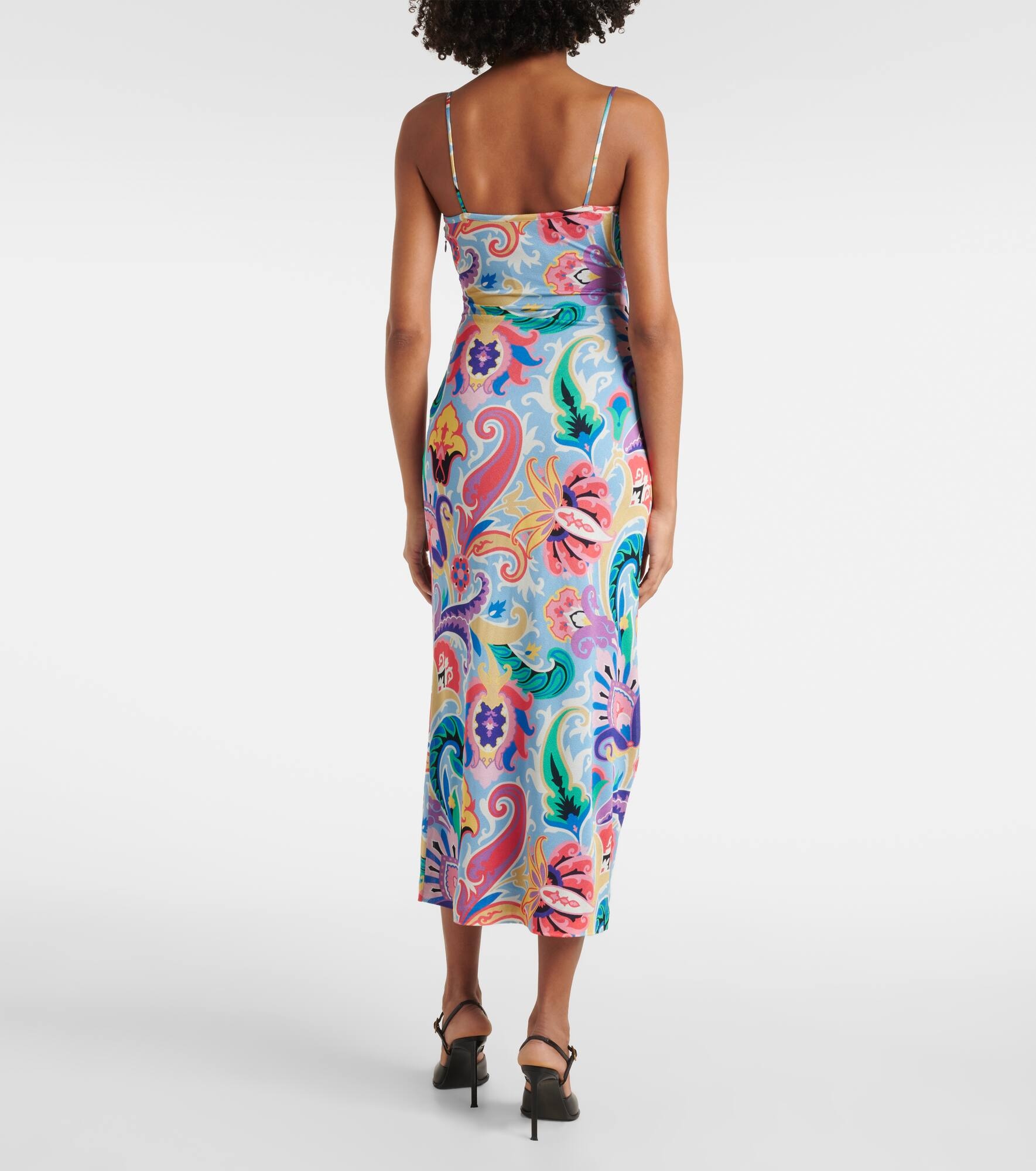 Printed midi dress - 3