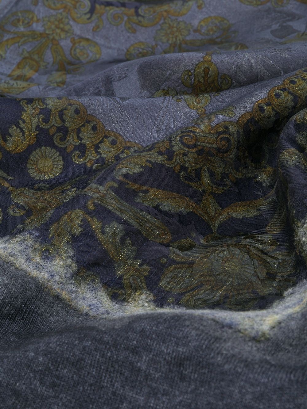 baroque-print scarf - 3