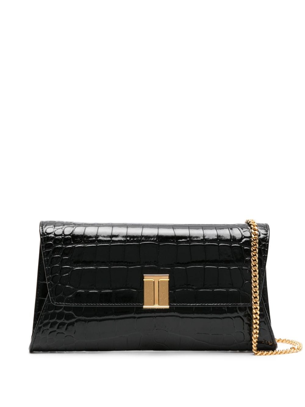 Nobile leather clutch bag - 1