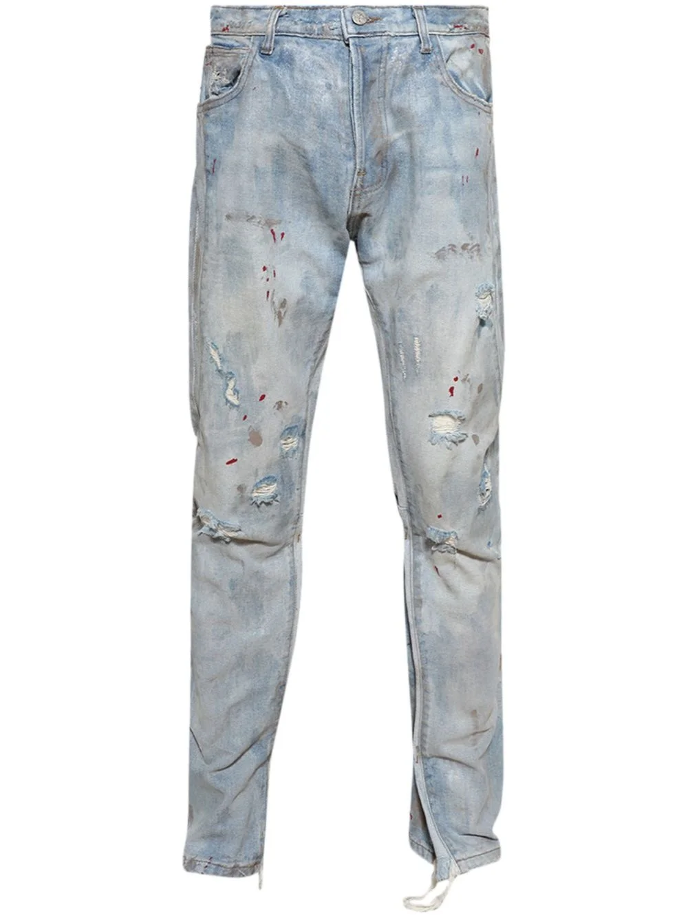 Painted Repented jeans - 1