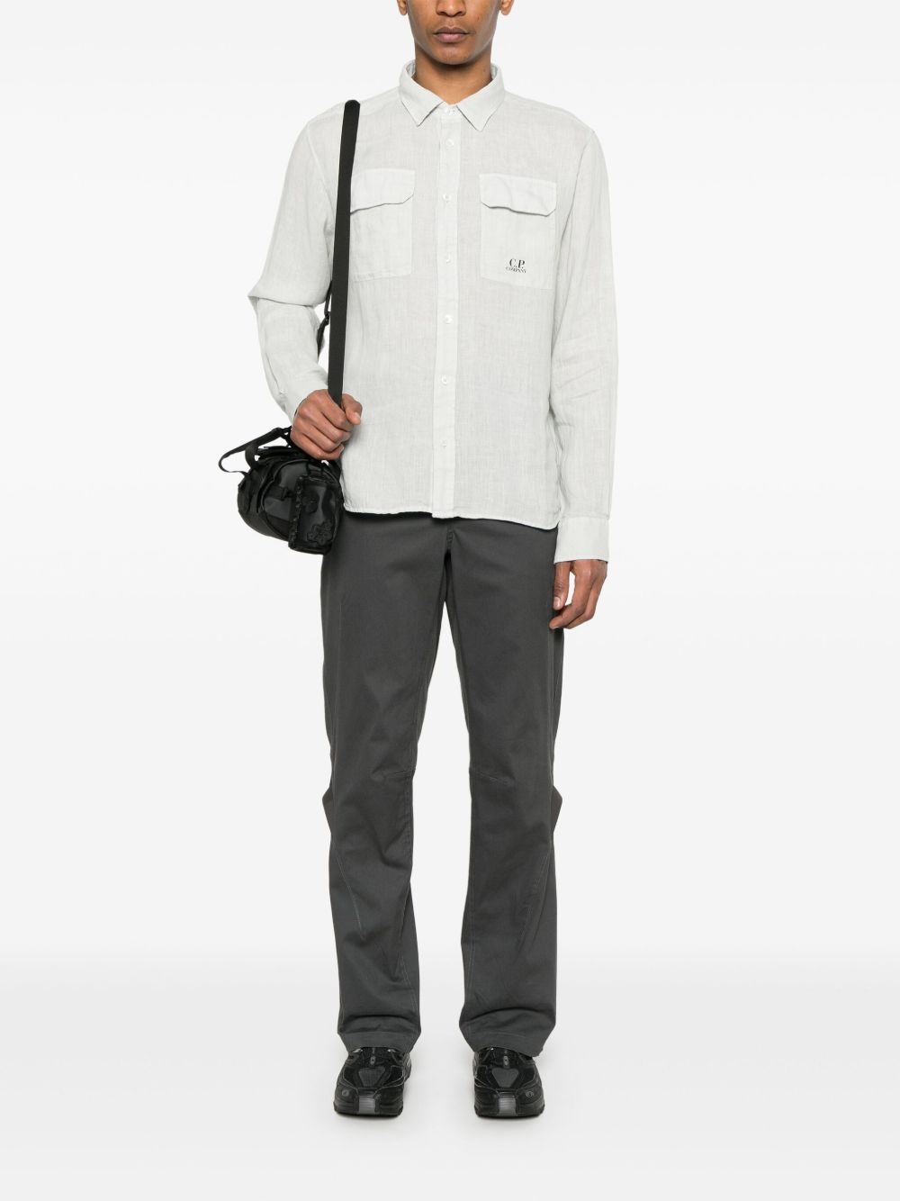 linen long-sleeves shirt - 2
