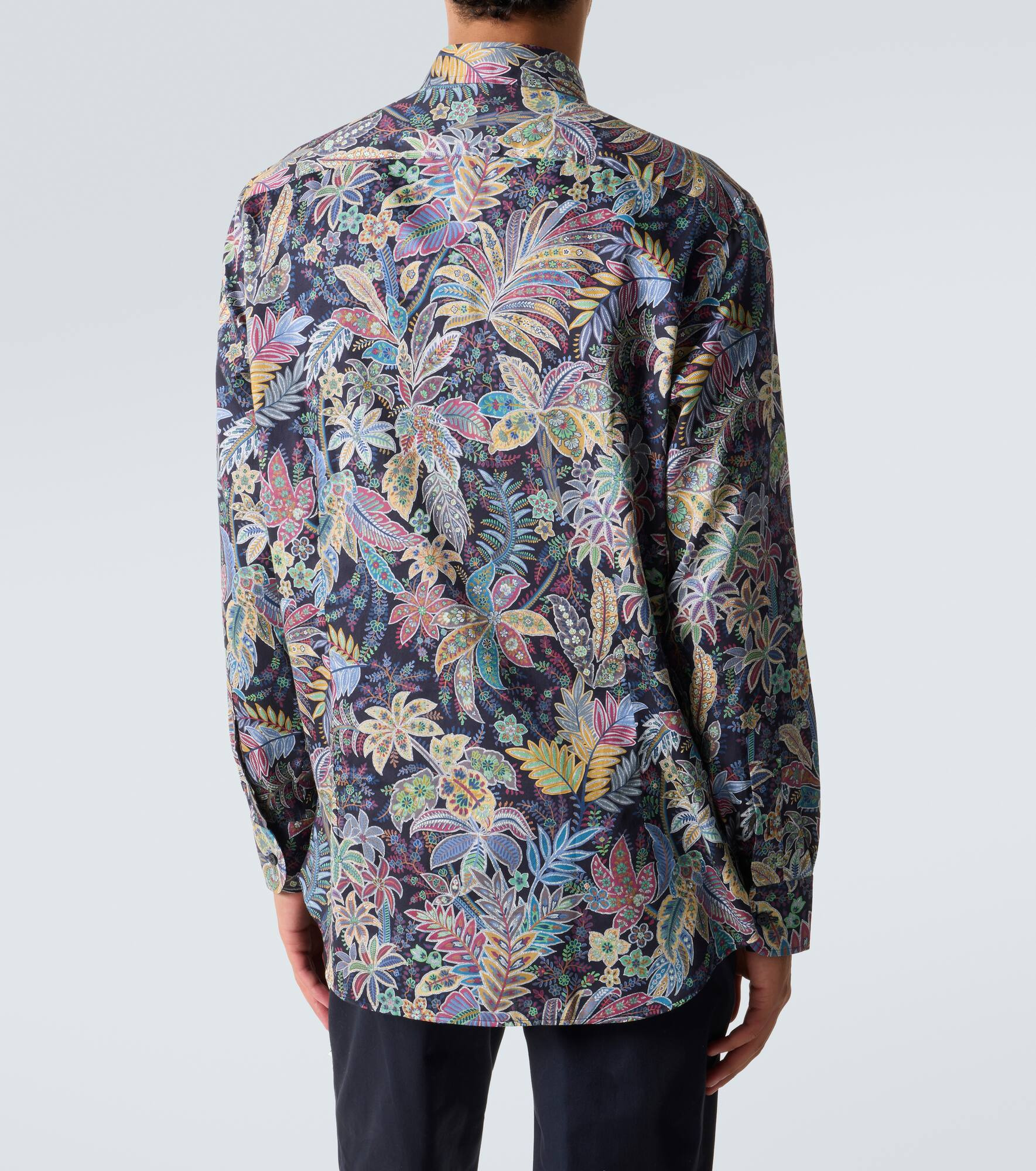 Paisley cotton poplin shirt - 4