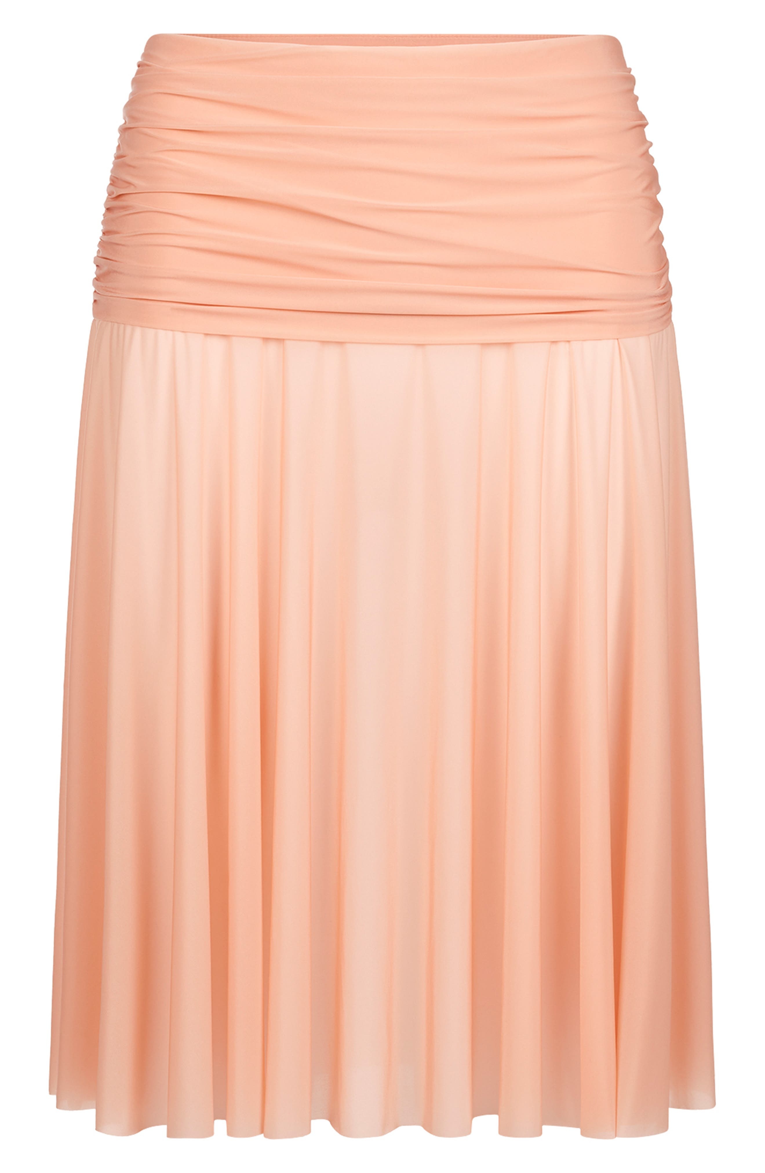SKIMS Milky Sheer Skirt in Desert Clay at Nordstrom - 4