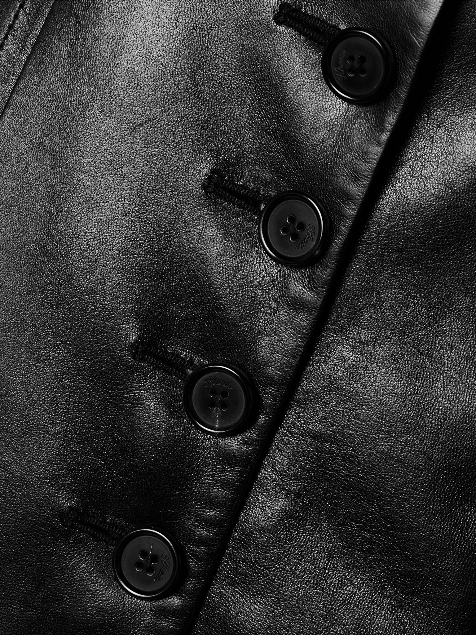 Saraphina leather jacket Black - 5