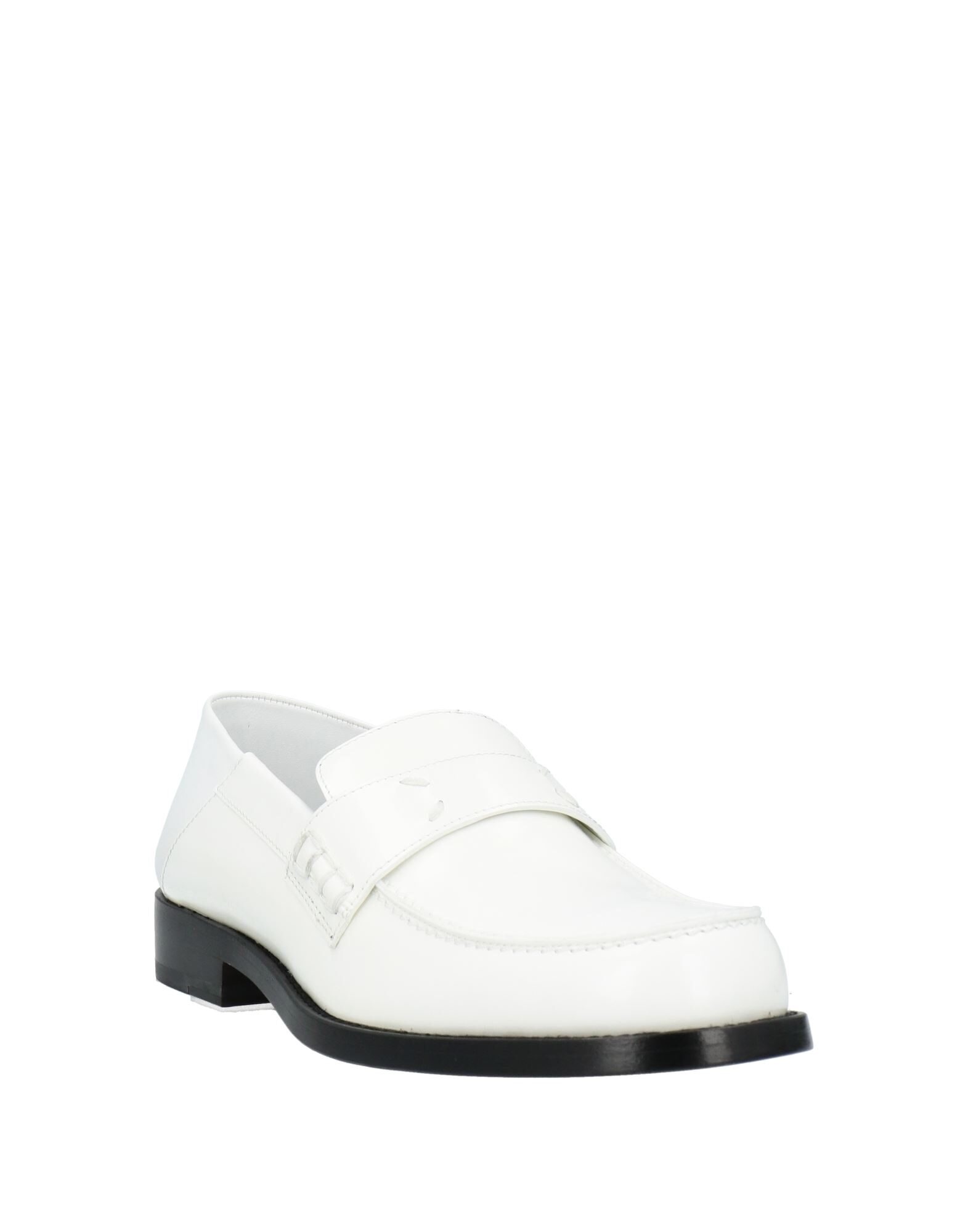 White Women's Loafers - 2