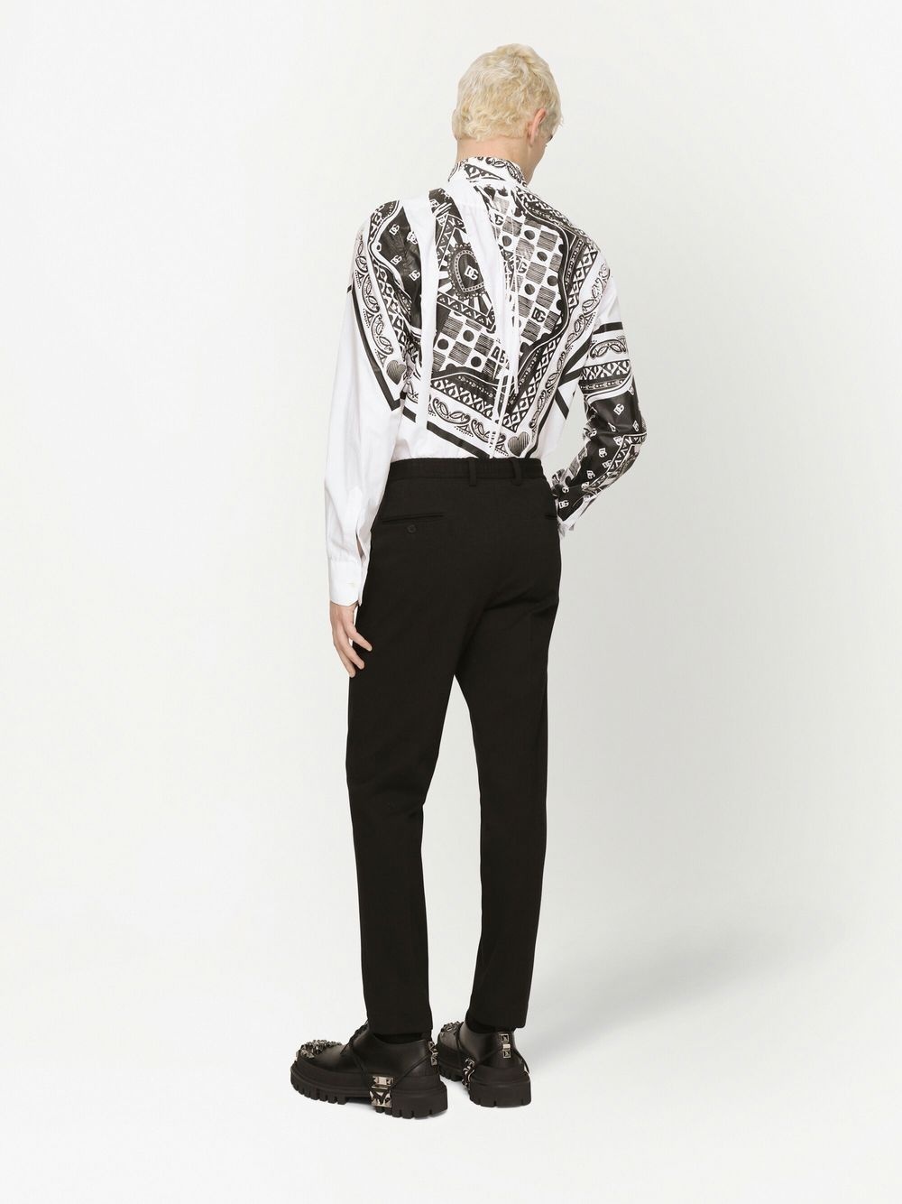 cropped tailored trousers - 4