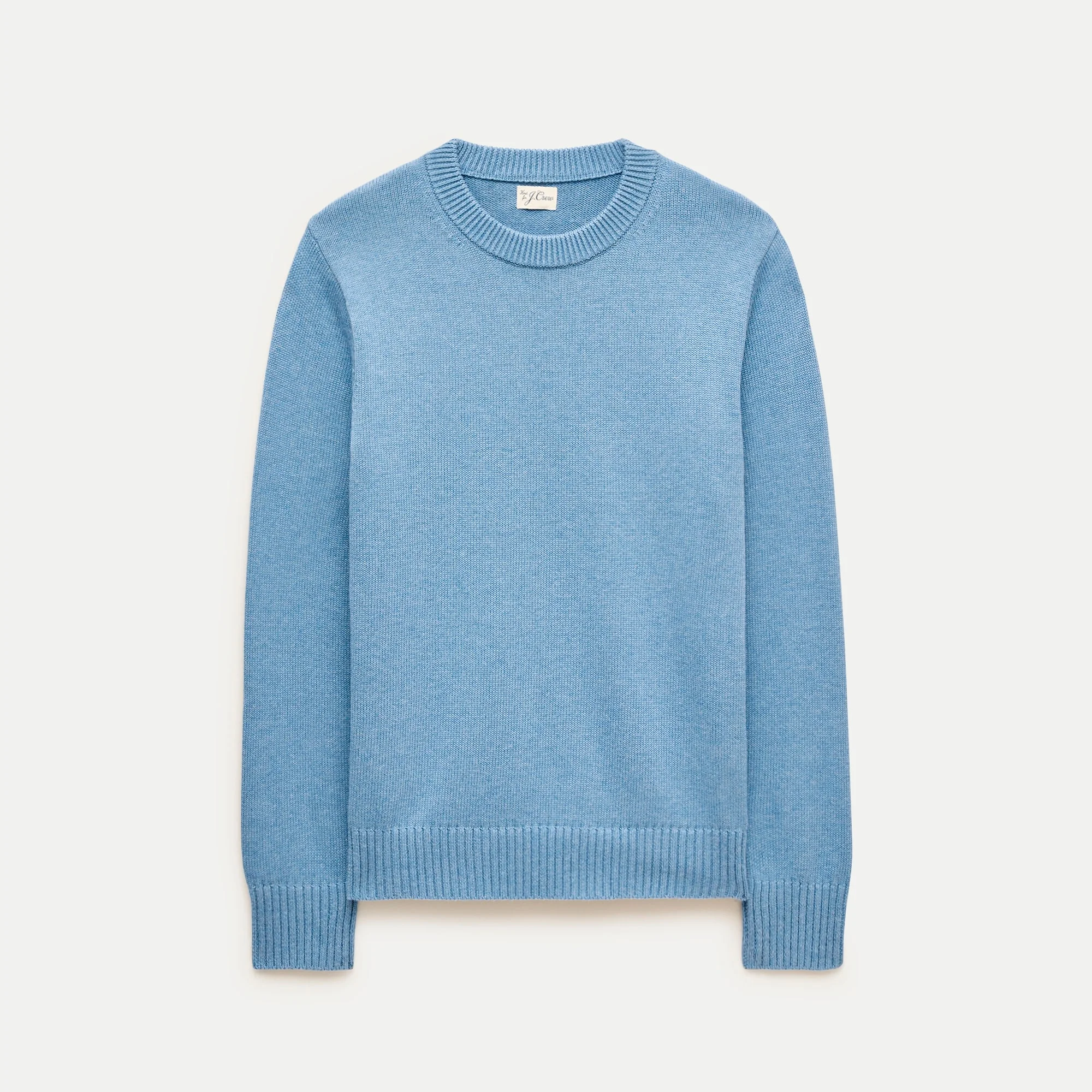 Heritage cotton crewneck sweater - 1