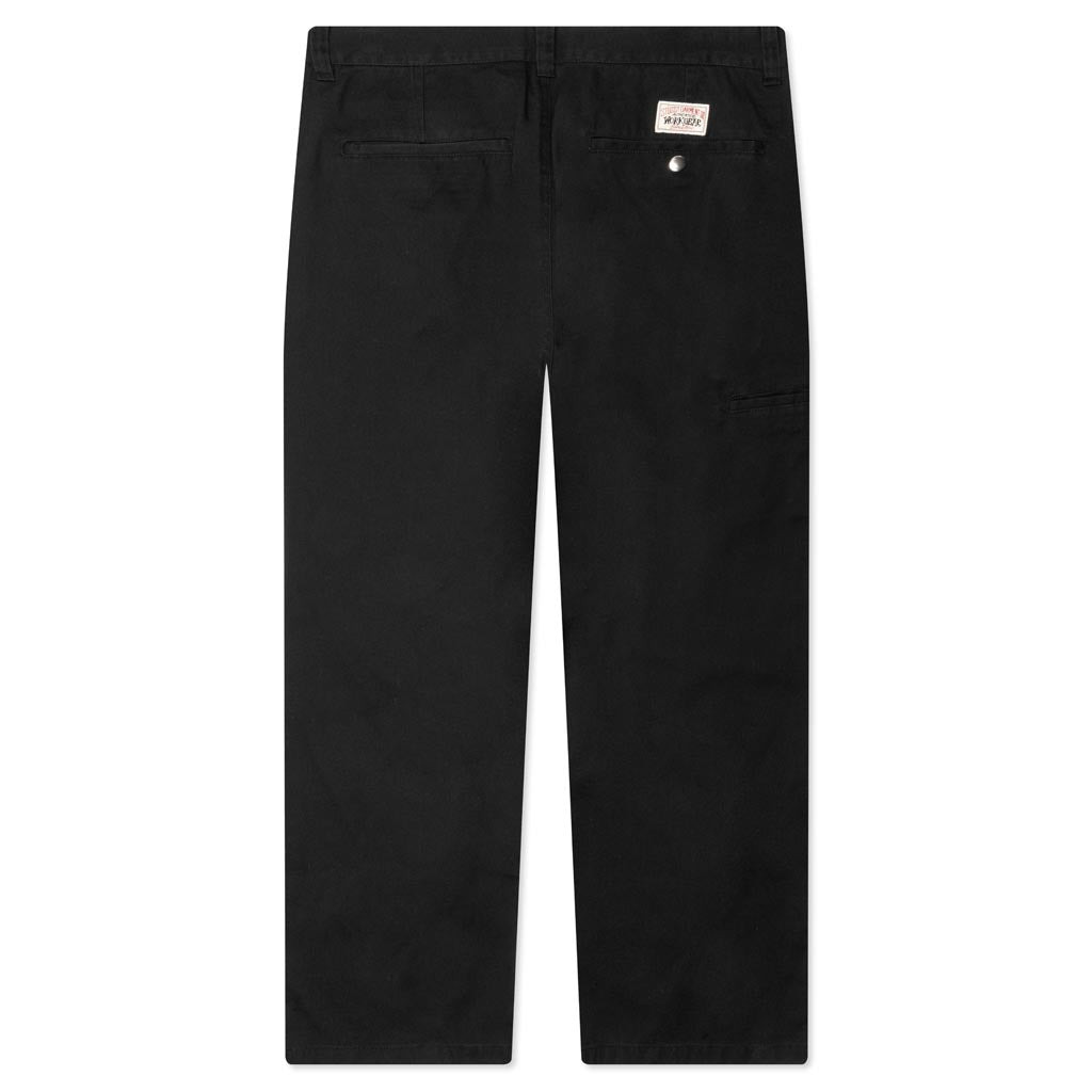 TWILL WORKGEAR TROUSER - BLACK - 2