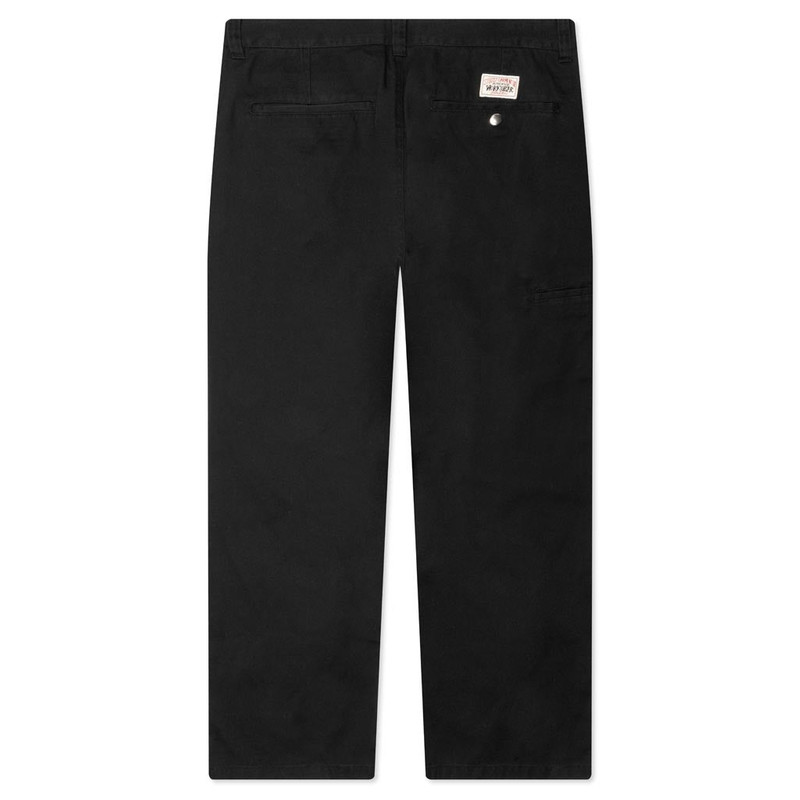 Stüssy TWILL WORKGEAR TROUSER - BLACK outlook