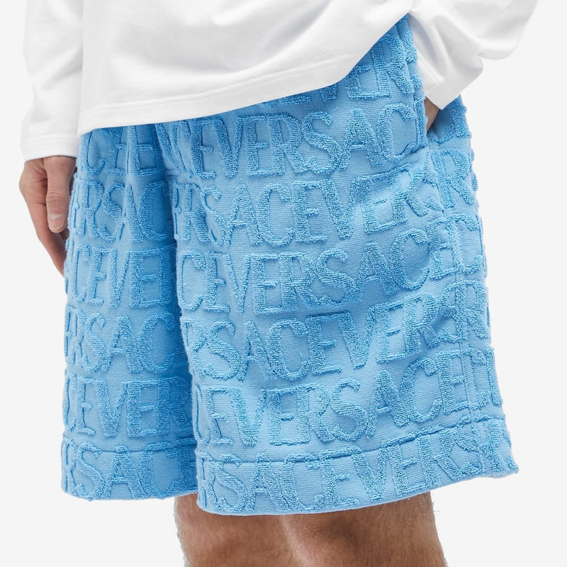 Versace Logo Towling Short 5