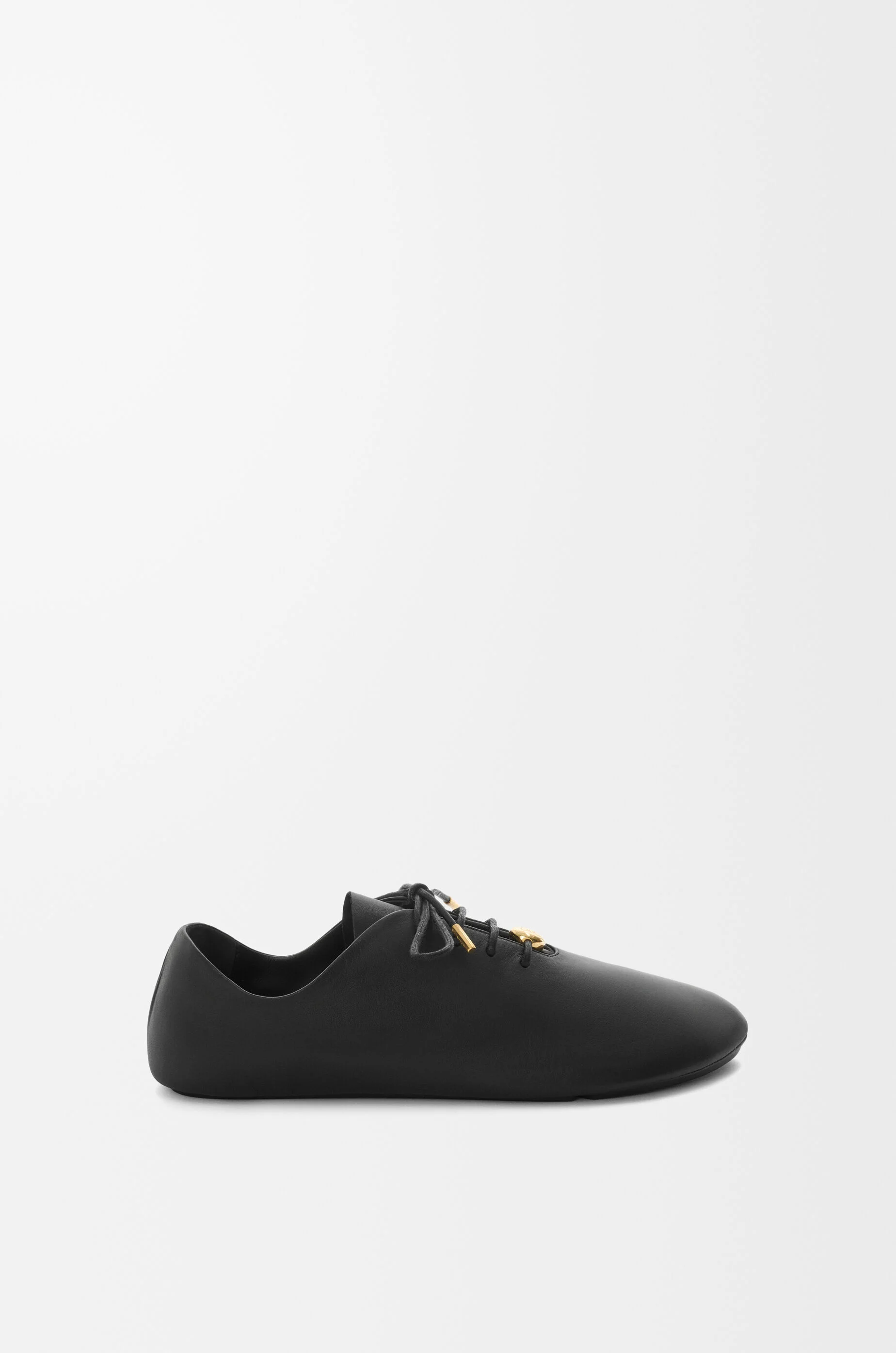 Pebble Soft lace-up in nappa calfskin - 1