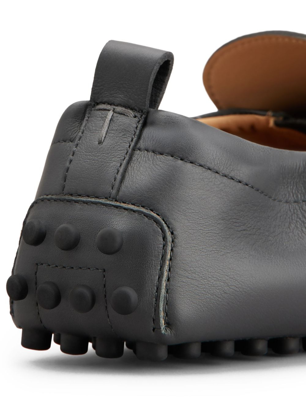 pebble-detail slip-on loafers - 5