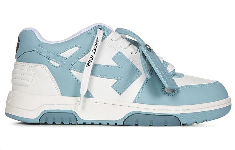 (WMNS) Off-White Out Of Office Low-Top Sneaker 'Teal White' OWIA259S23LEA0014901 - 2