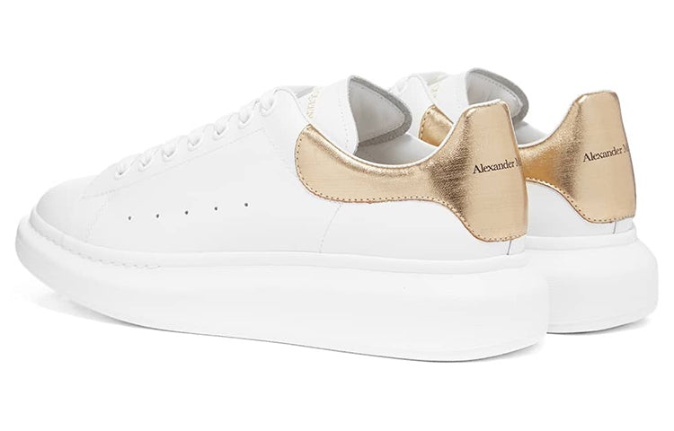 Alexander McQueen Oversized Sneaker 'White Gold' 553680WHNBG9075 - 3