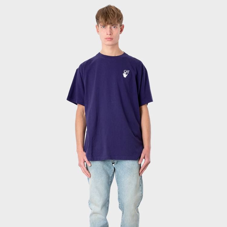 Off-White Marker Over Tee 'Astral Aura' OMAA038R21JER0024632 - 3