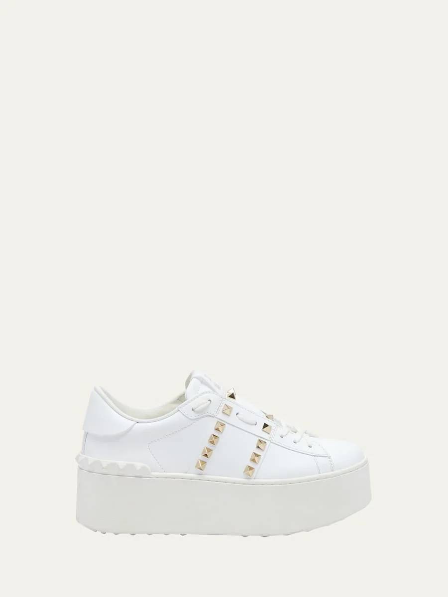 Rockstud Untitled Platform Sneakers - 1