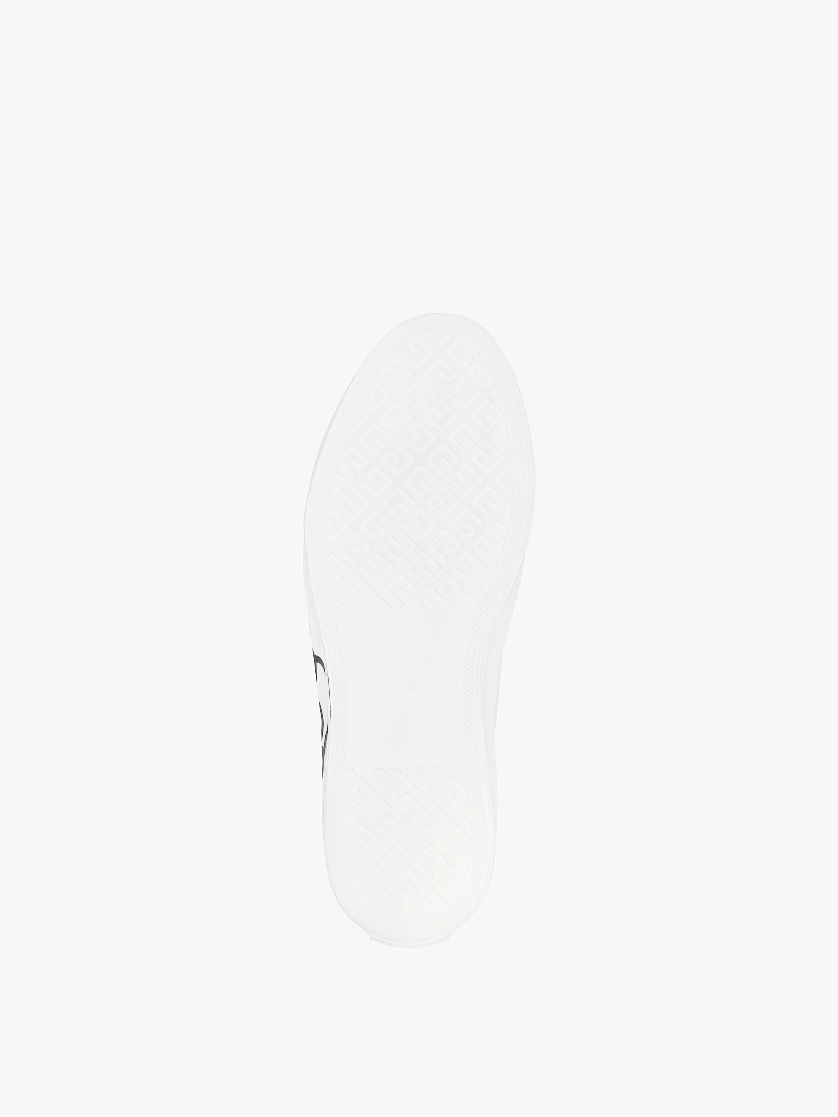 SNEAKERS CITY SPORT IN LEATHER WITH TAG EFFECT DOG PRINT - 5