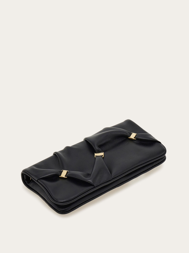 FERRAGAMO Wallet with chain outlook