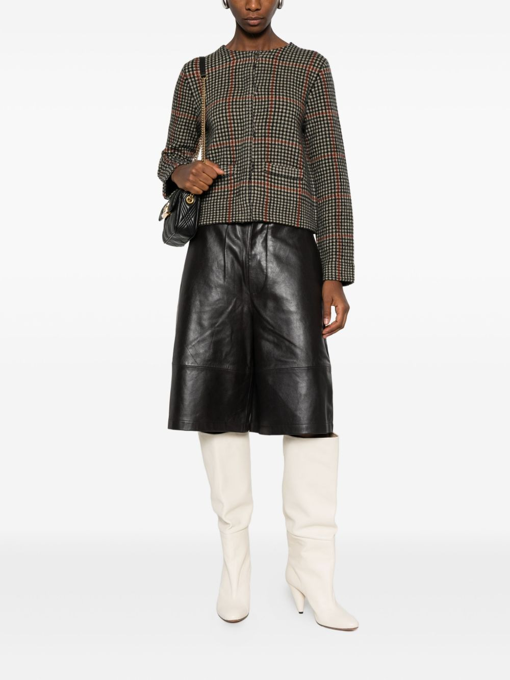 checked jacket - 2