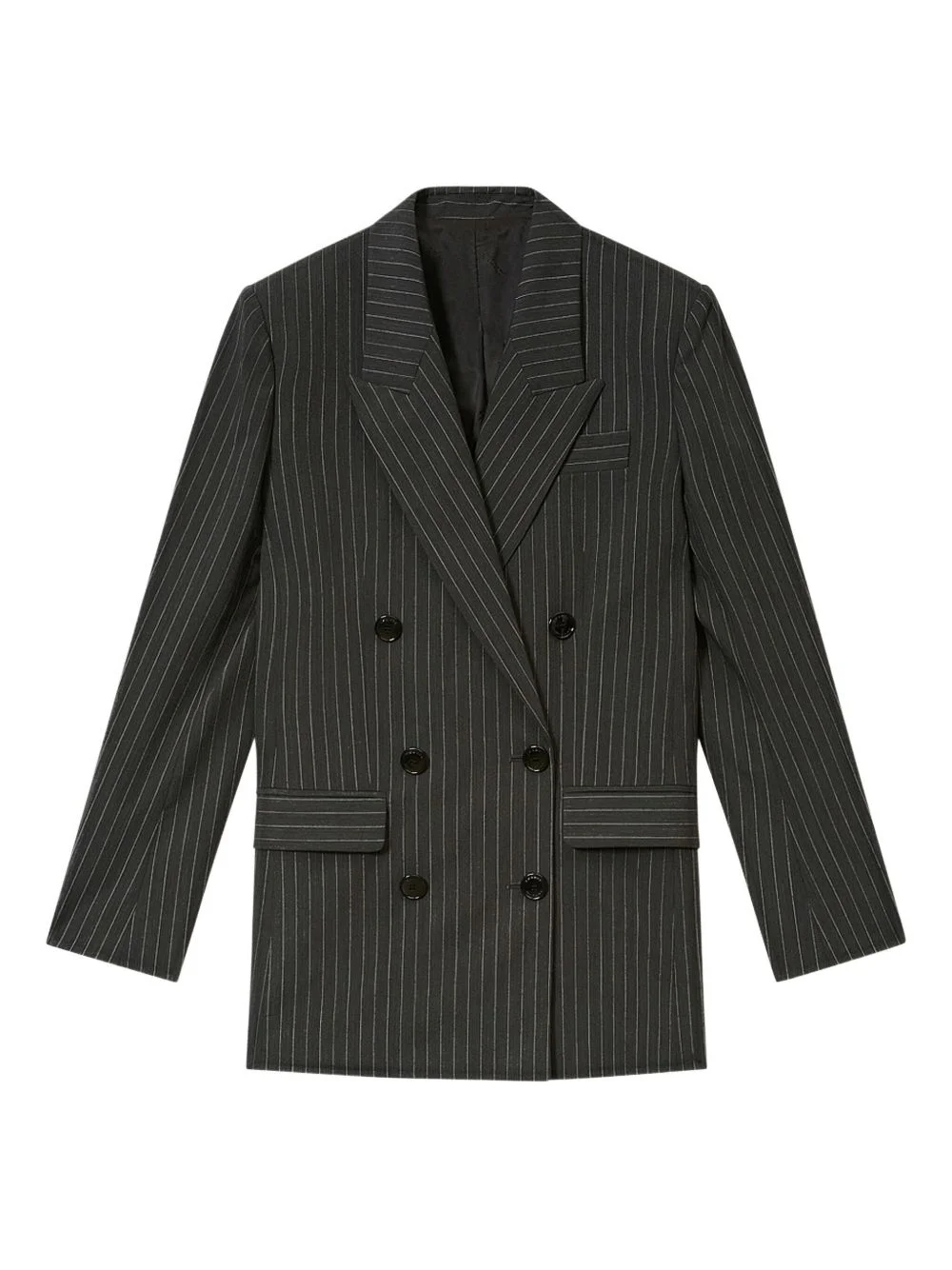 Jevima pinstripe double-breasted blazer - 1
