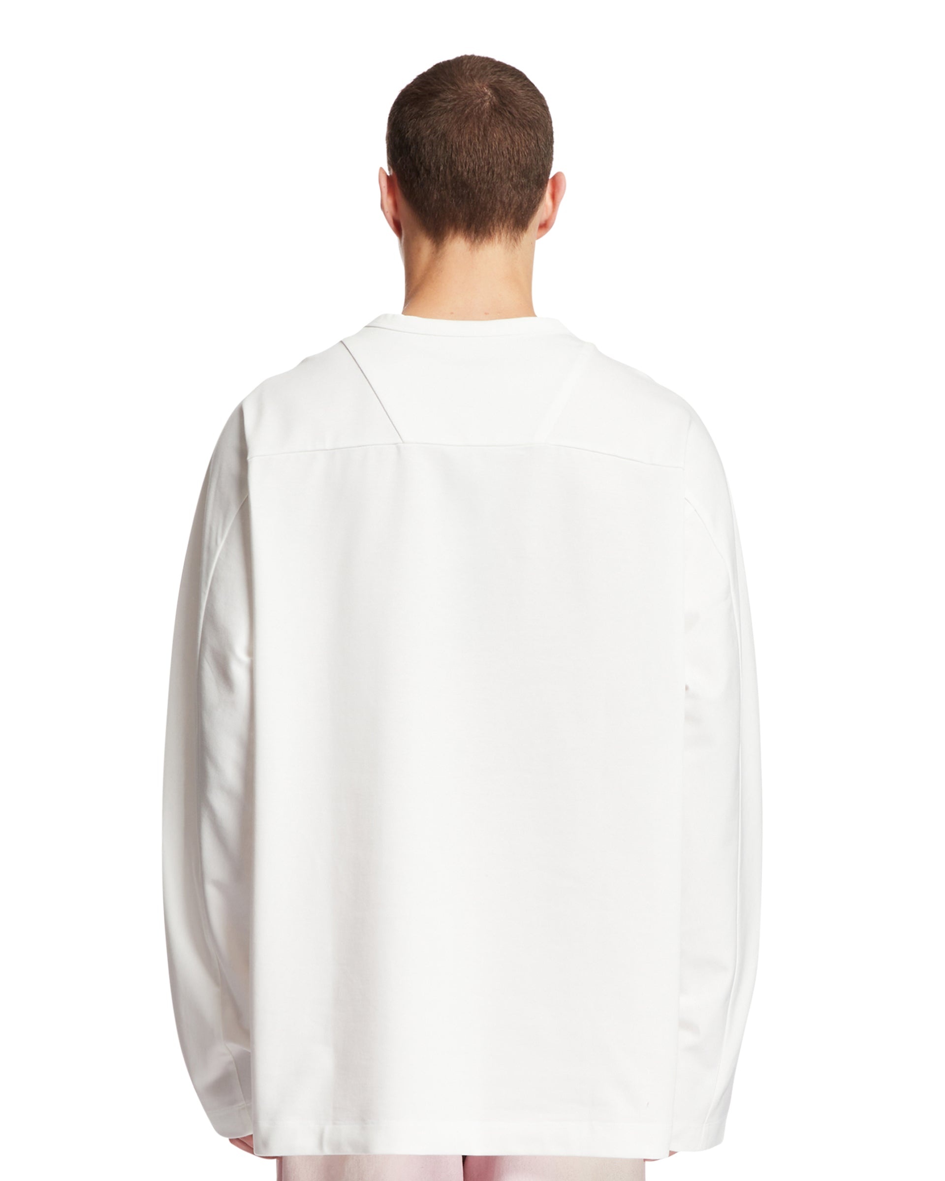 White Long Sleeve T-Shirt - 3