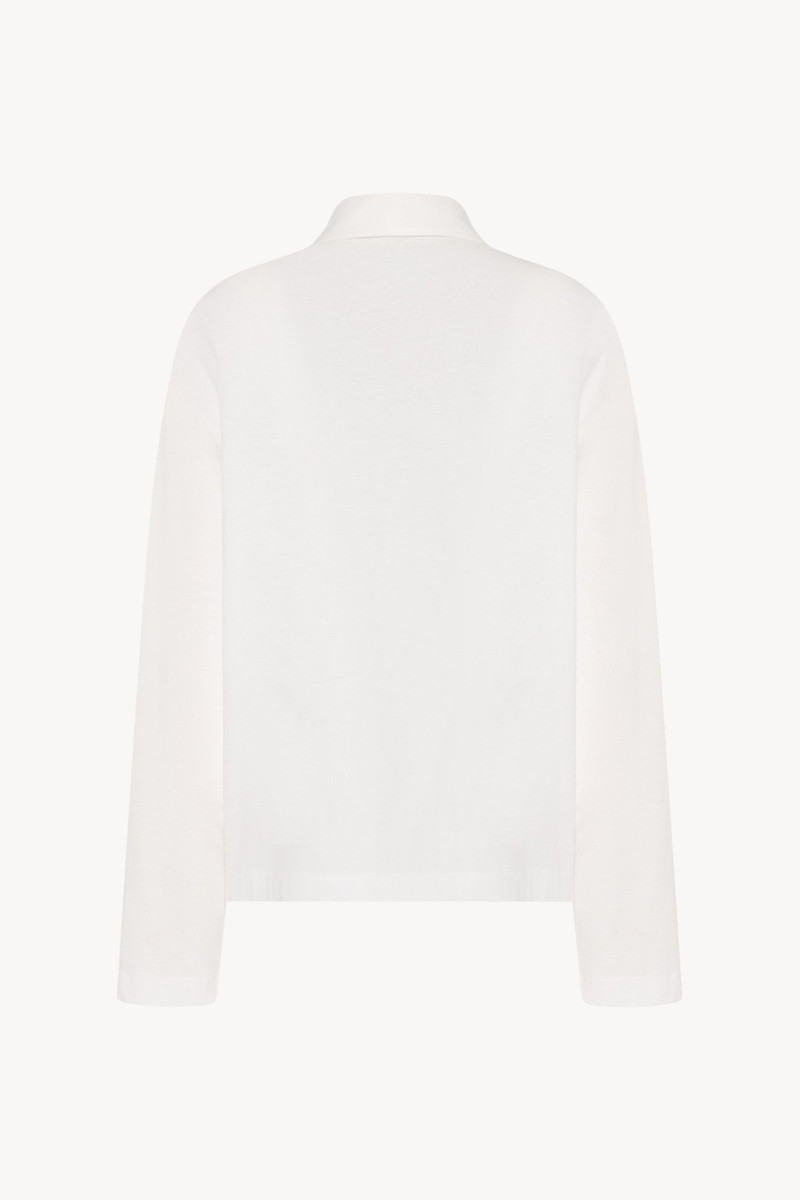 The Row Roddie Top in Cotton outlook