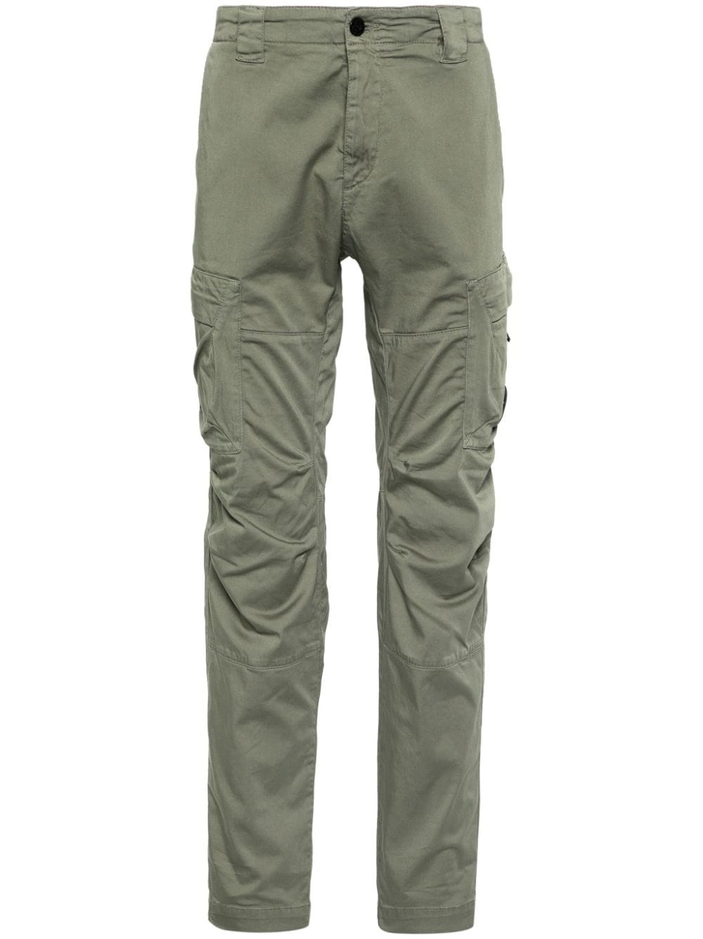 mid-rise cargo trousers - 1