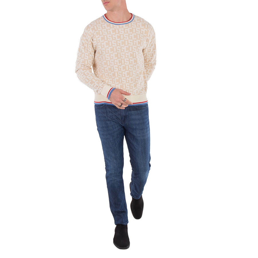 GCDS Intarsia-Knit Logo Jumper - 3