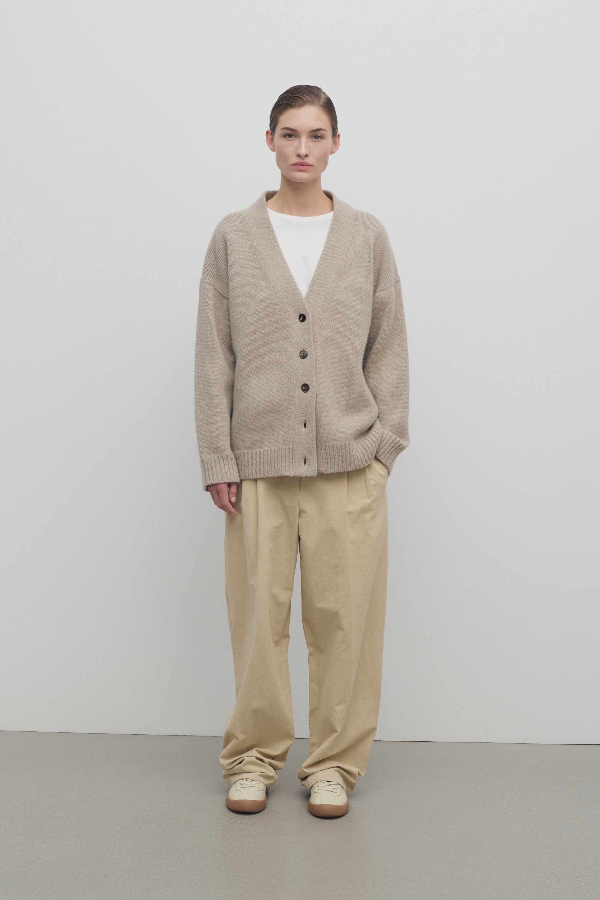 The Row Lilas Pant in Cotton and Linen | REVERSIBLE