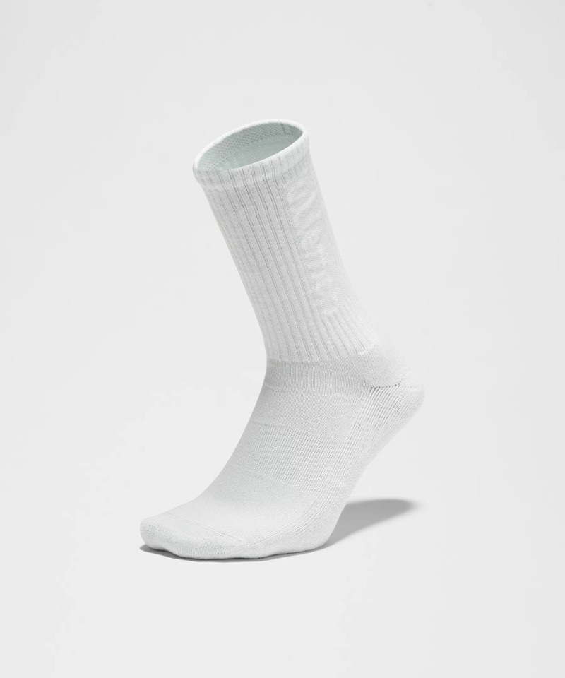 Unisex Daily Essential Crew Socks *Wordmark 3