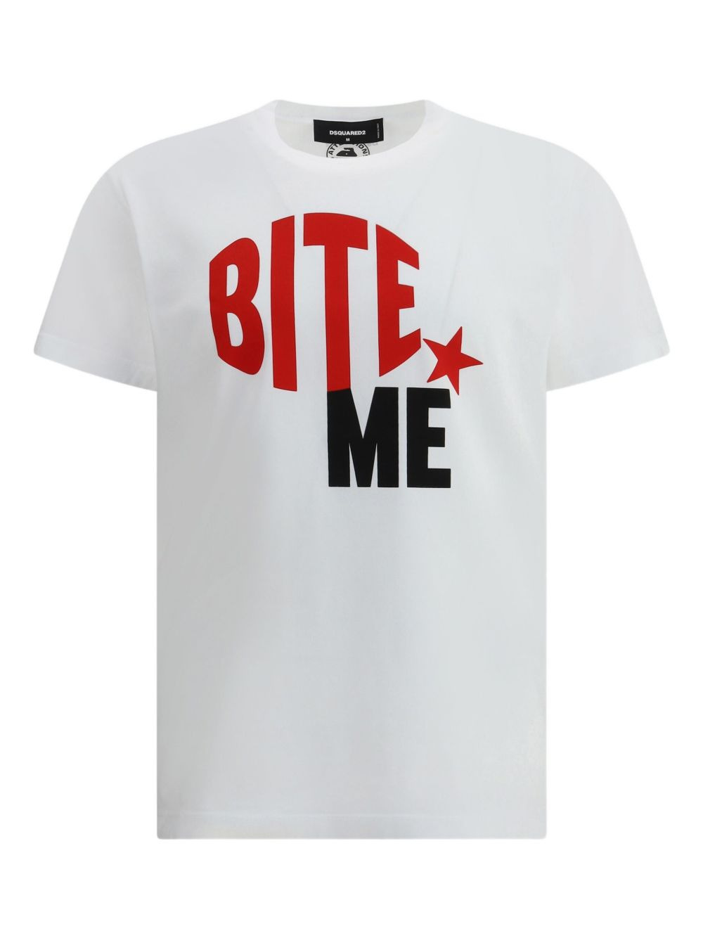 star-print cotton T-shirt - 1