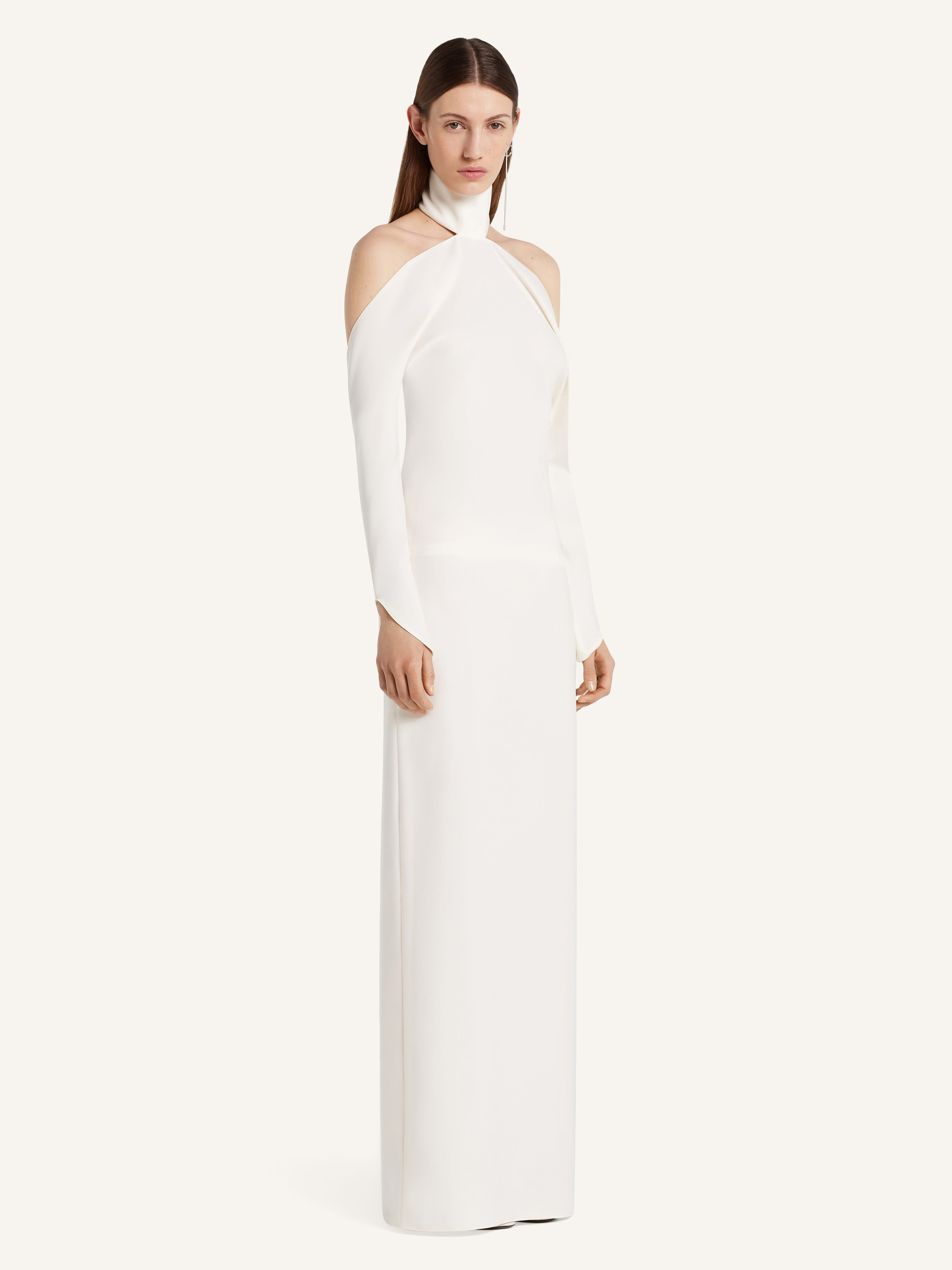 CIRCLE MOCKNECK GOWN - 3