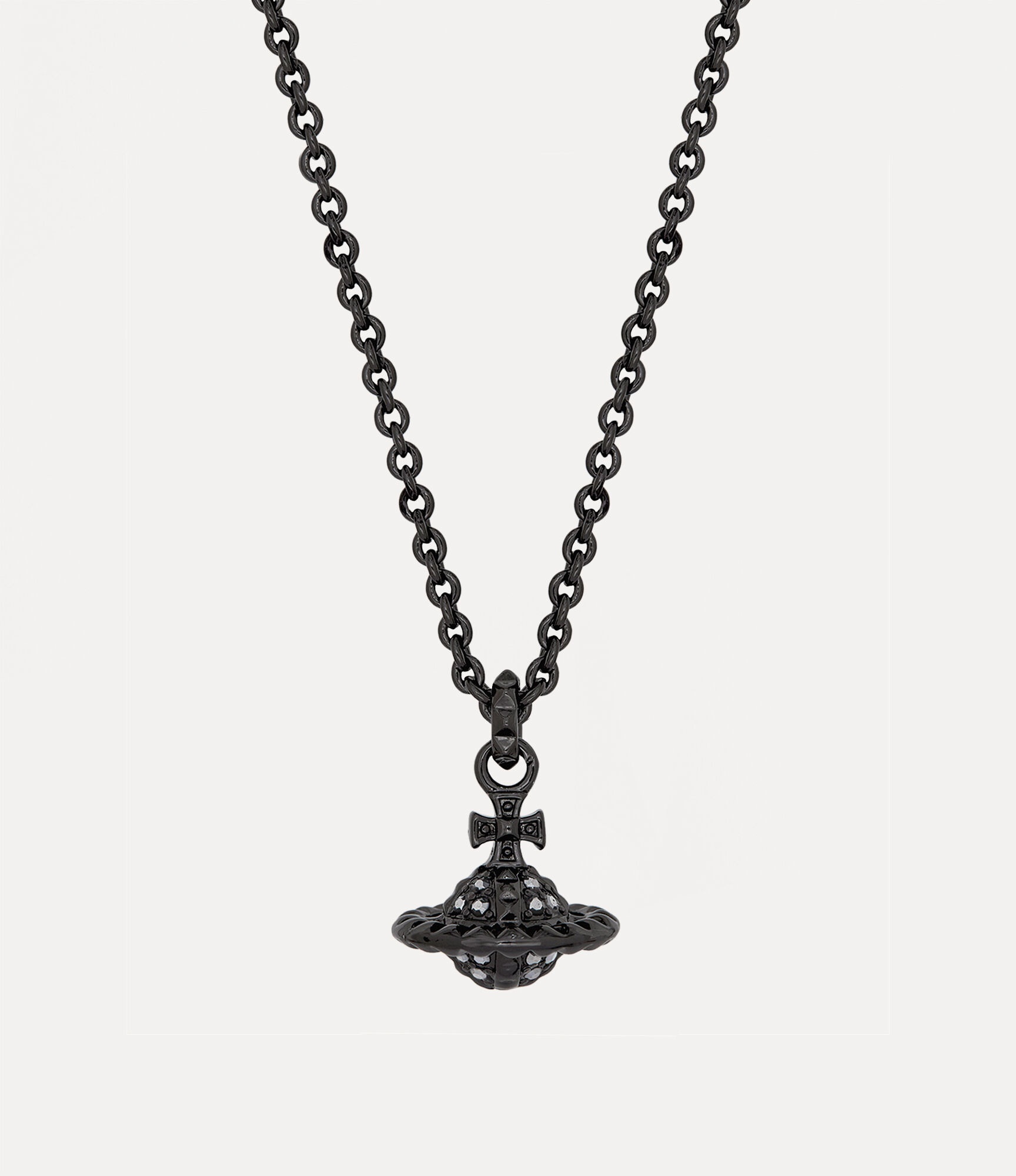 MAN. MAYFAIR SMALL ORB PENDANT NECKLACE - 1