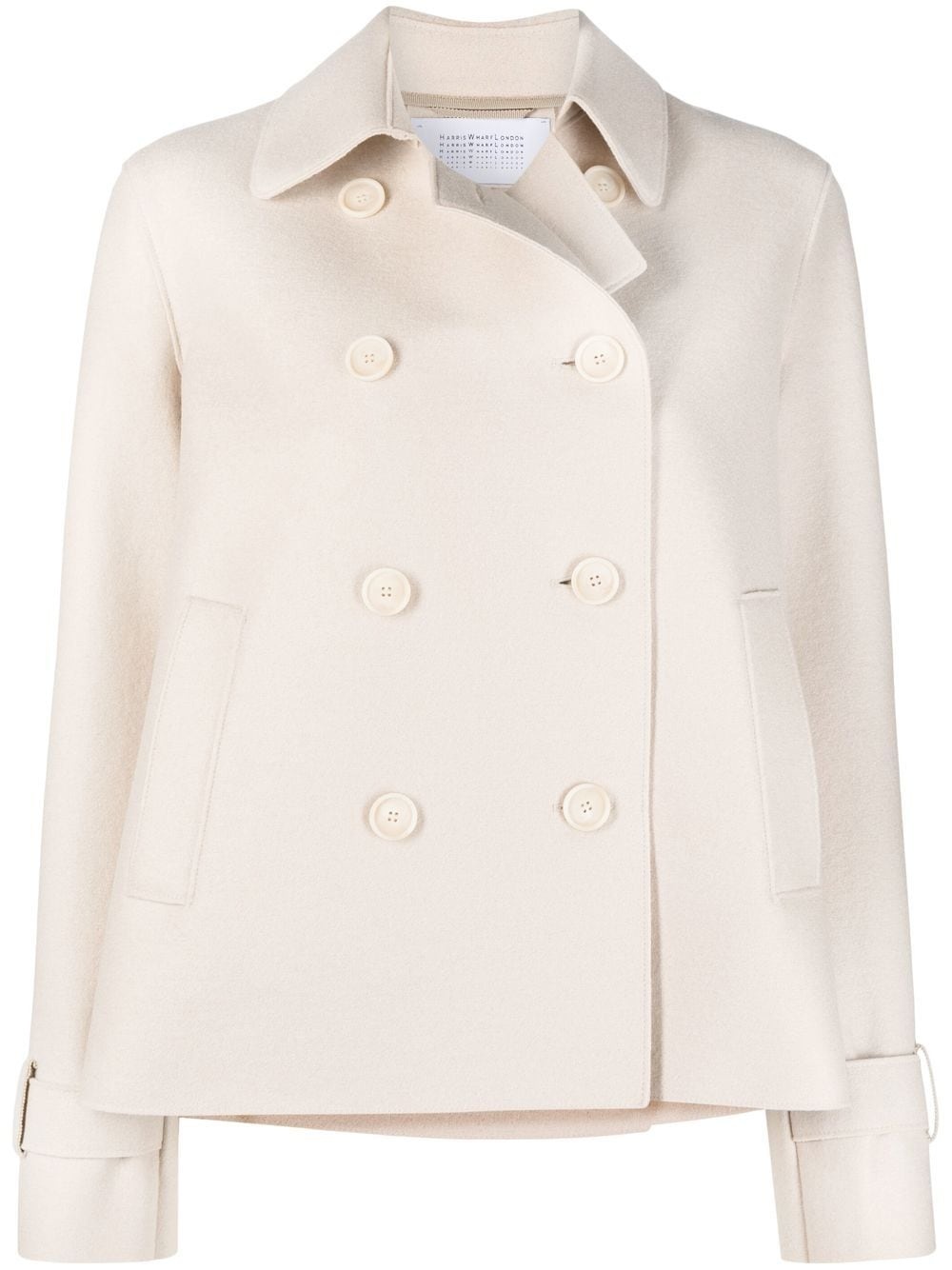 double-breasted button jacket - 1
