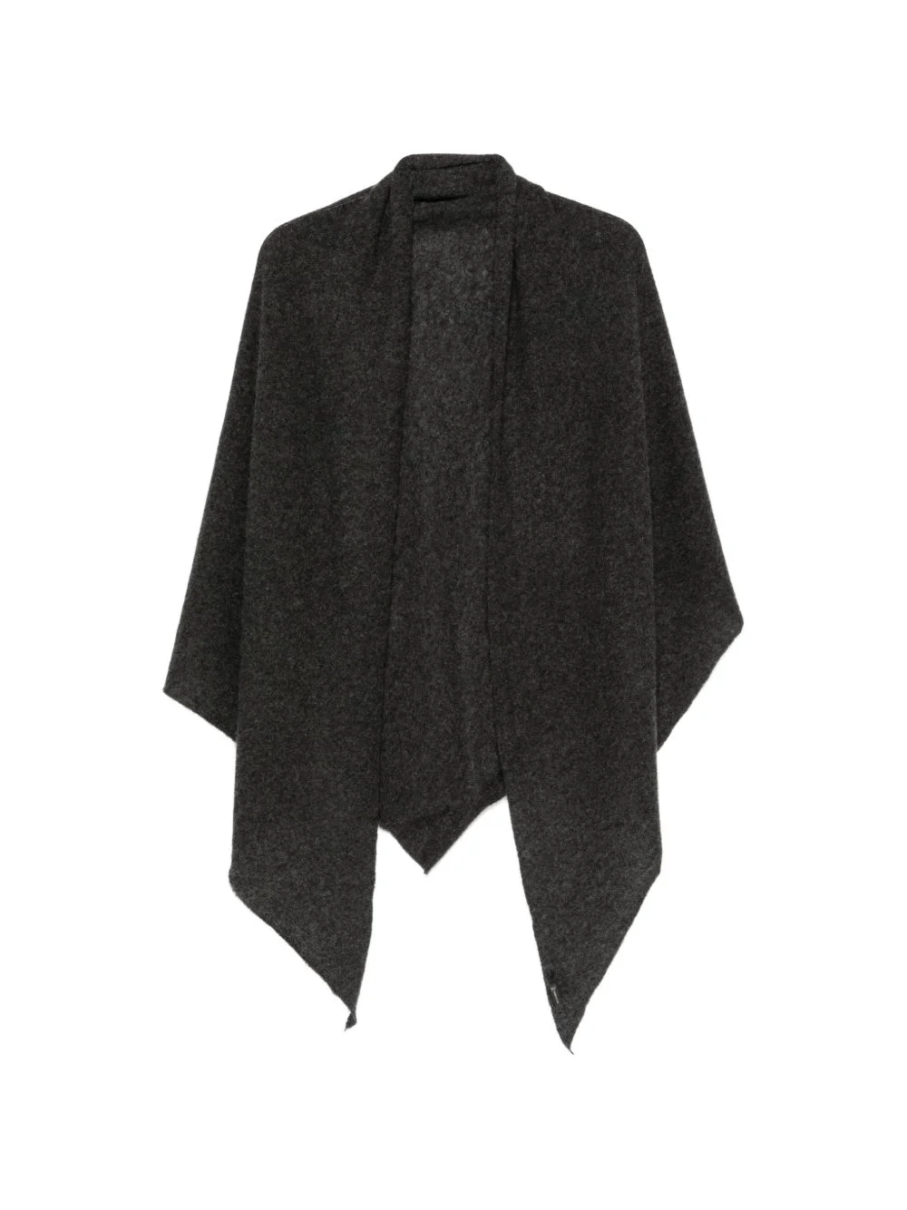 asymmetric-hem scarf - 1