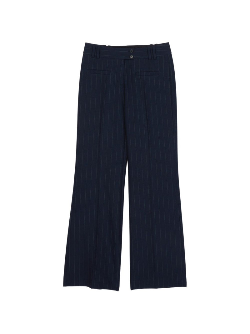 pinstripe-pattern trousers 1