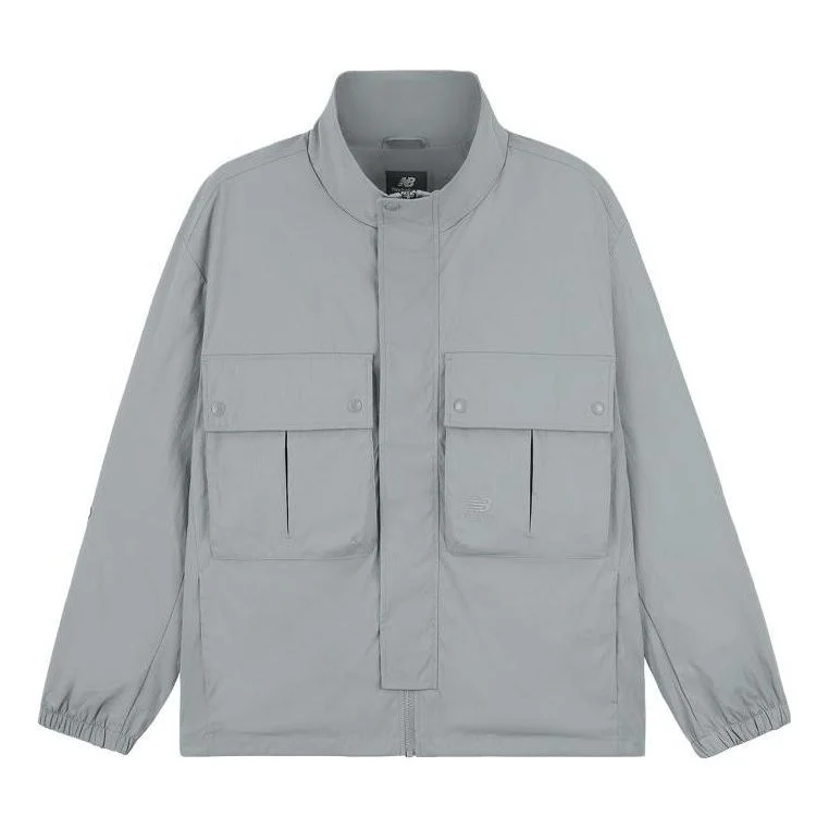 New Balance Fashion Lifestyle Jacket 'Grey' 5AD37111-DKG - 1