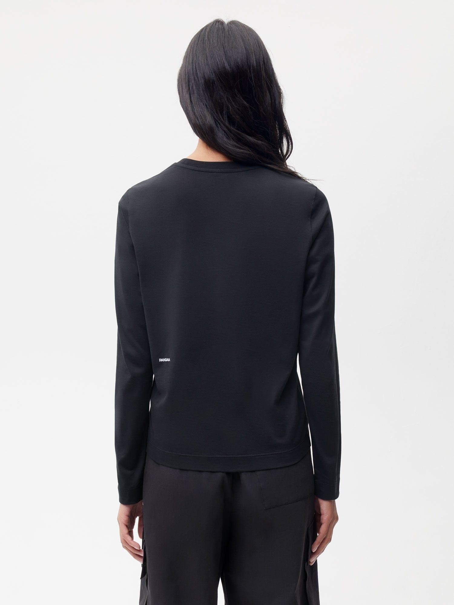 Women's 365 Lightweight Fitted Long Sleeve T-shirt - Black - 3