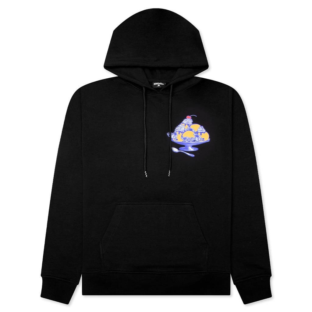 FEATURE X ICECREAM SUPER BOWL HOODIE - BLACK - 1