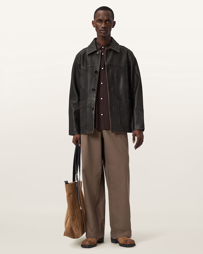 HARTWELL LEATHER COAT 5