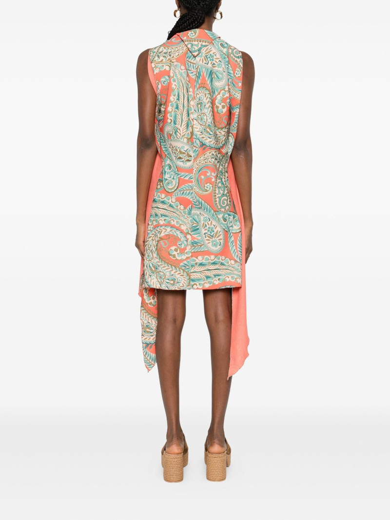 paisley-print midi dress 4
